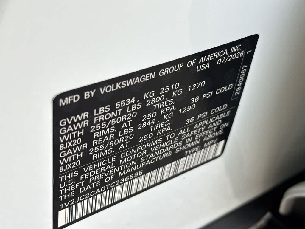 2026 Volkswagen Atlas Cross Sport 2.0T SE w/Technology