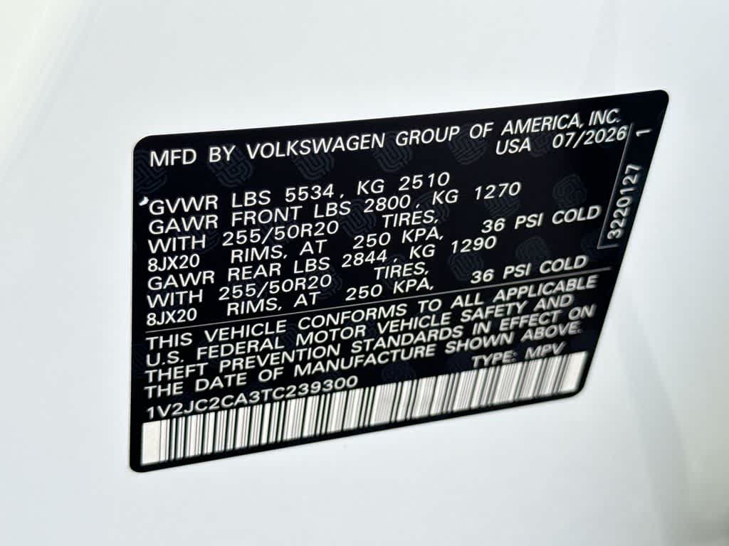 2026 Volkswagen Atlas Cross Sport 2.0T SE w/Technology
