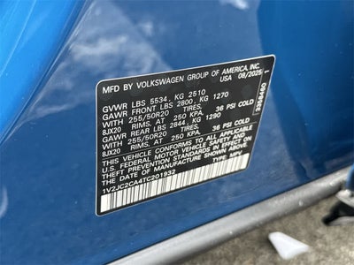 2026 Volkswagen Atlas Cross Sport 2.0T SE w/Technology