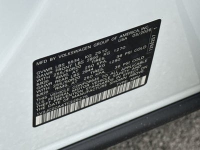 2026 Volkswagen Atlas Cross Sport 2.0T SE w/Technology