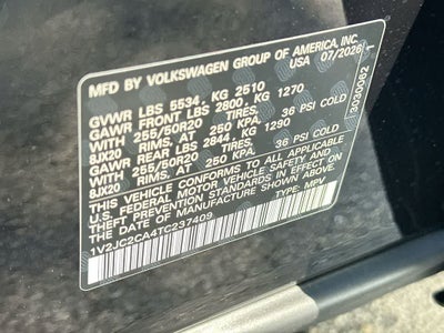 2026 Volkswagen Atlas Cross Sport 2.0T SE w/Technology