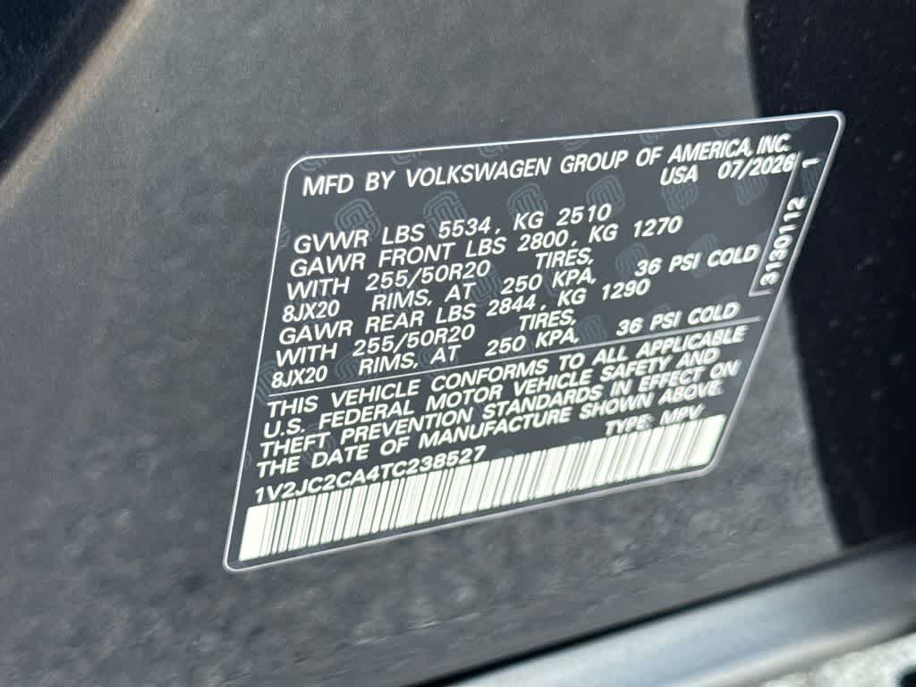 2026 Volkswagen Atlas Cross Sport 2.0T SE w/Technology
