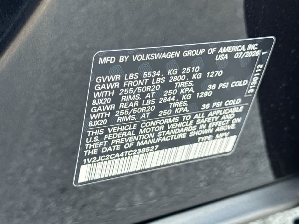 2026 Volkswagen Atlas Cross Sport 2.0T SE w/Technology