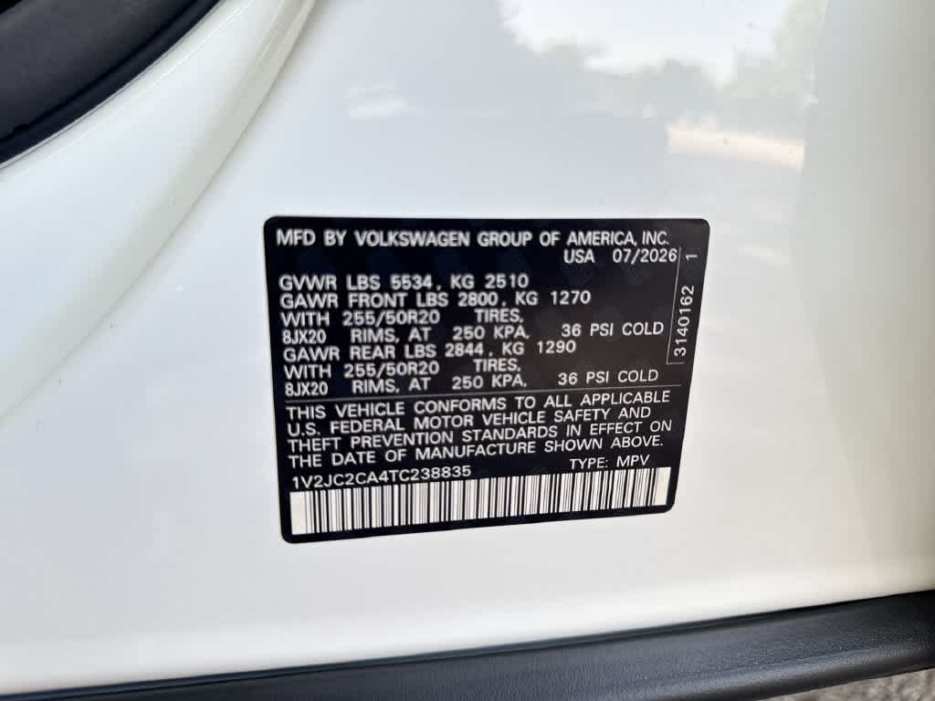 2026 Volkswagen Atlas Cross Sport 2.0T SE w/Technology