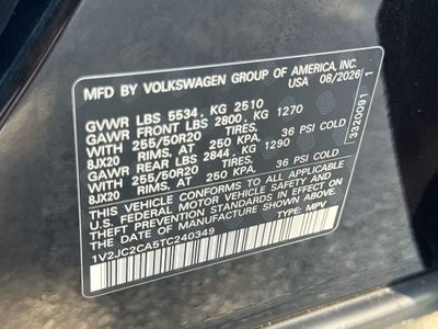 2026 Volkswagen Atlas Cross Sport 2.0T SE w/Technology