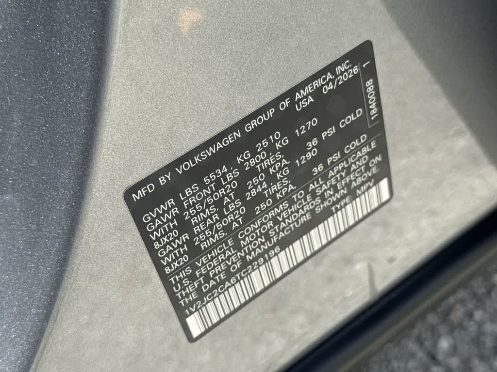 2026 Volkswagen Atlas Cross Sport 2.0T SE w/Technology