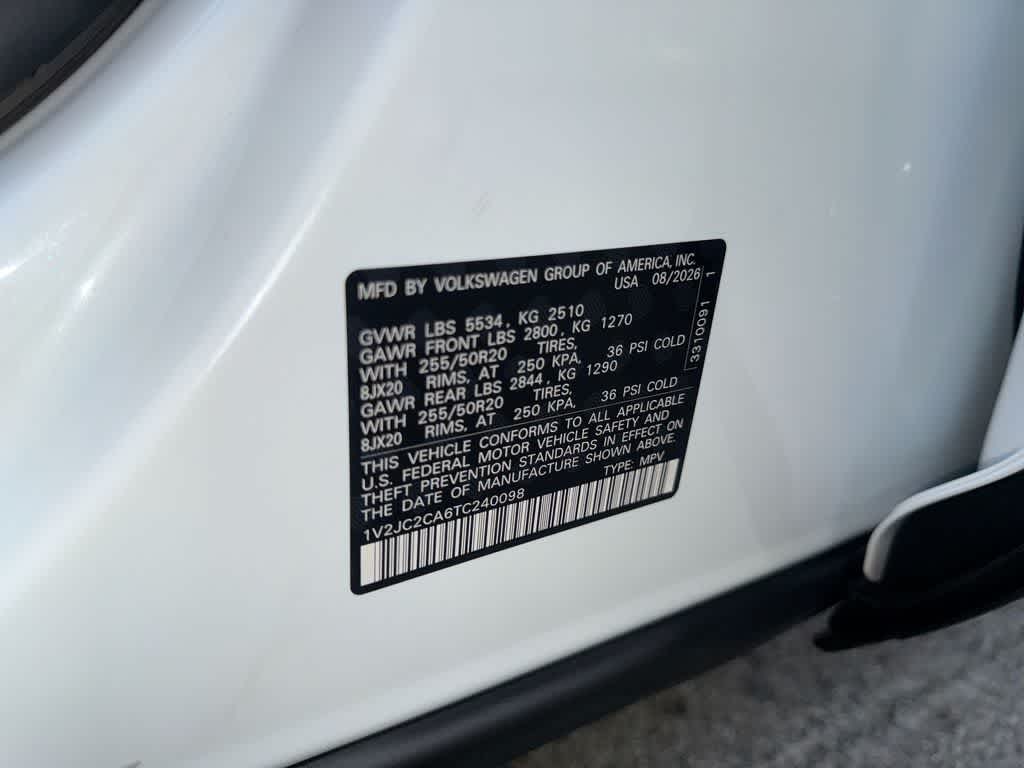 2026 Volkswagen Atlas Cross Sport 2.0T SE w/Technology