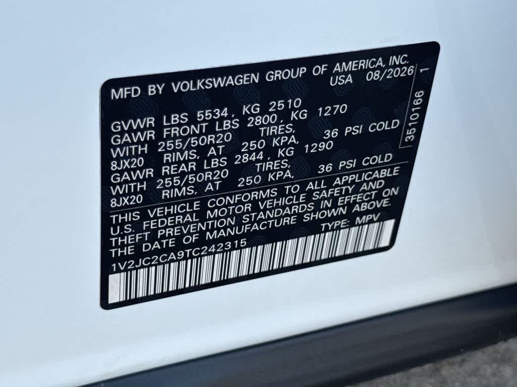 2026 Volkswagen Atlas Cross Sport 2.0T SE w/Technology