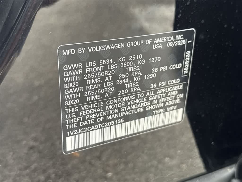 2026 Volkswagen Atlas Cross Sport 2.0T SE w/Technology