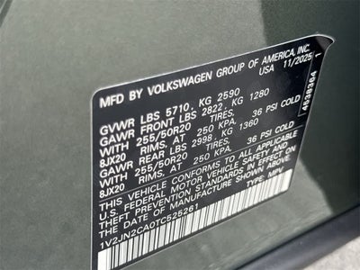 2026 Volkswagen Atlas 2.0T SE w/Technology