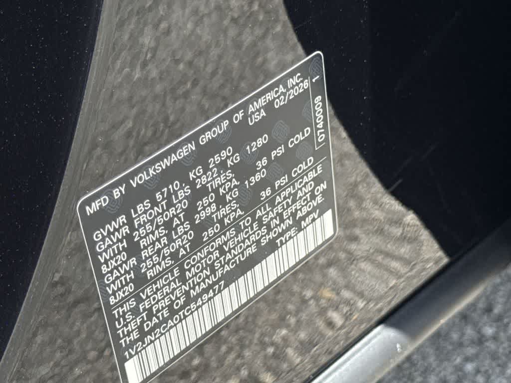 2026 Volkswagen Atlas 2.0T SE w/Technology