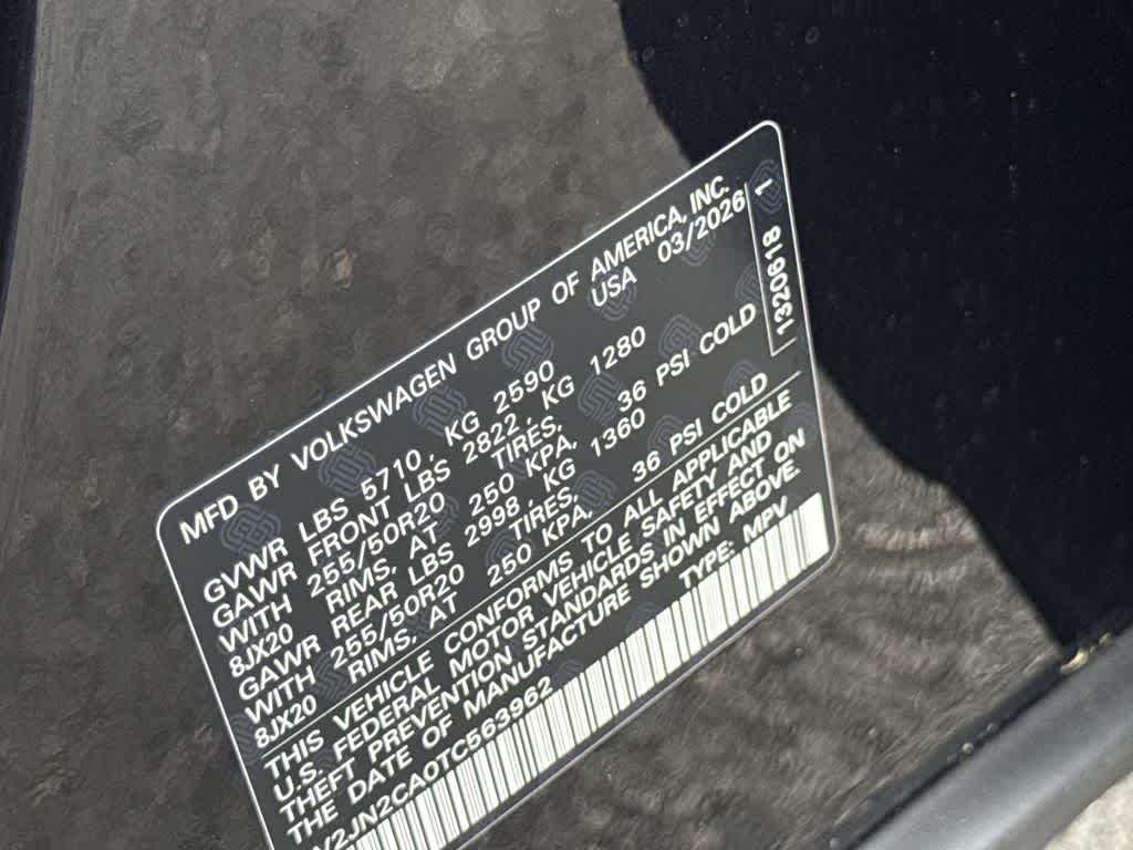 2026 Volkswagen Atlas 2.0T SE w/Technology