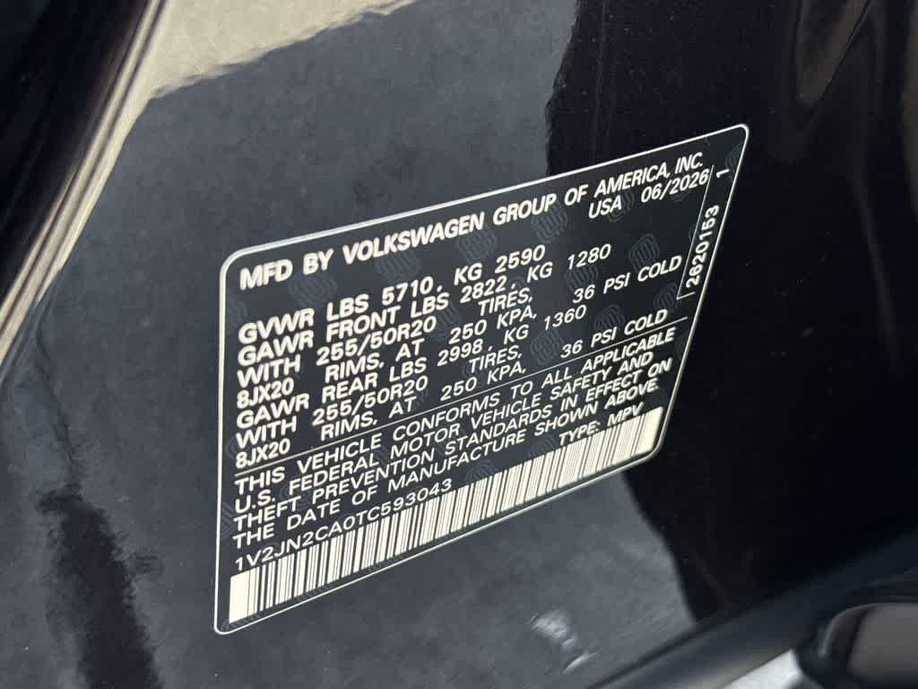 2026 Volkswagen Atlas 2.0T SE w/Technology