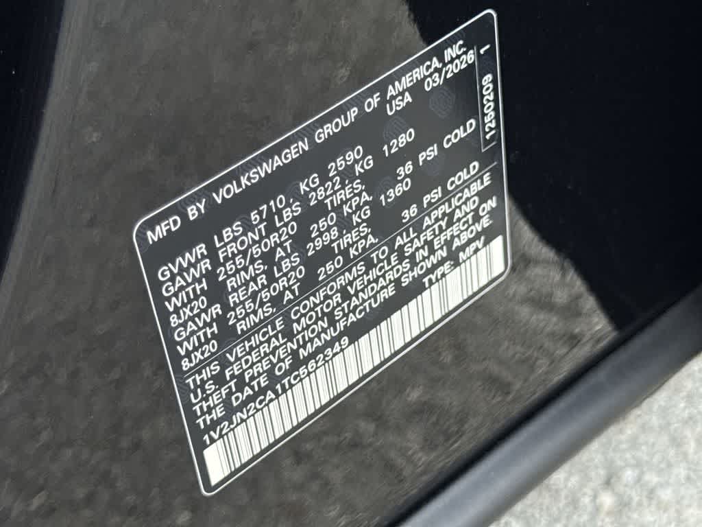 2026 Volkswagen Atlas 2.0T SE w/Technology