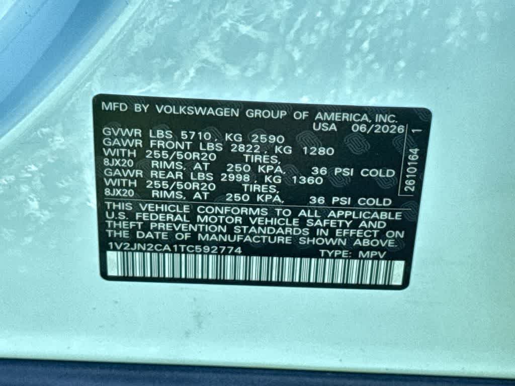 2026 Volkswagen Atlas 2.0T SE w/Technology