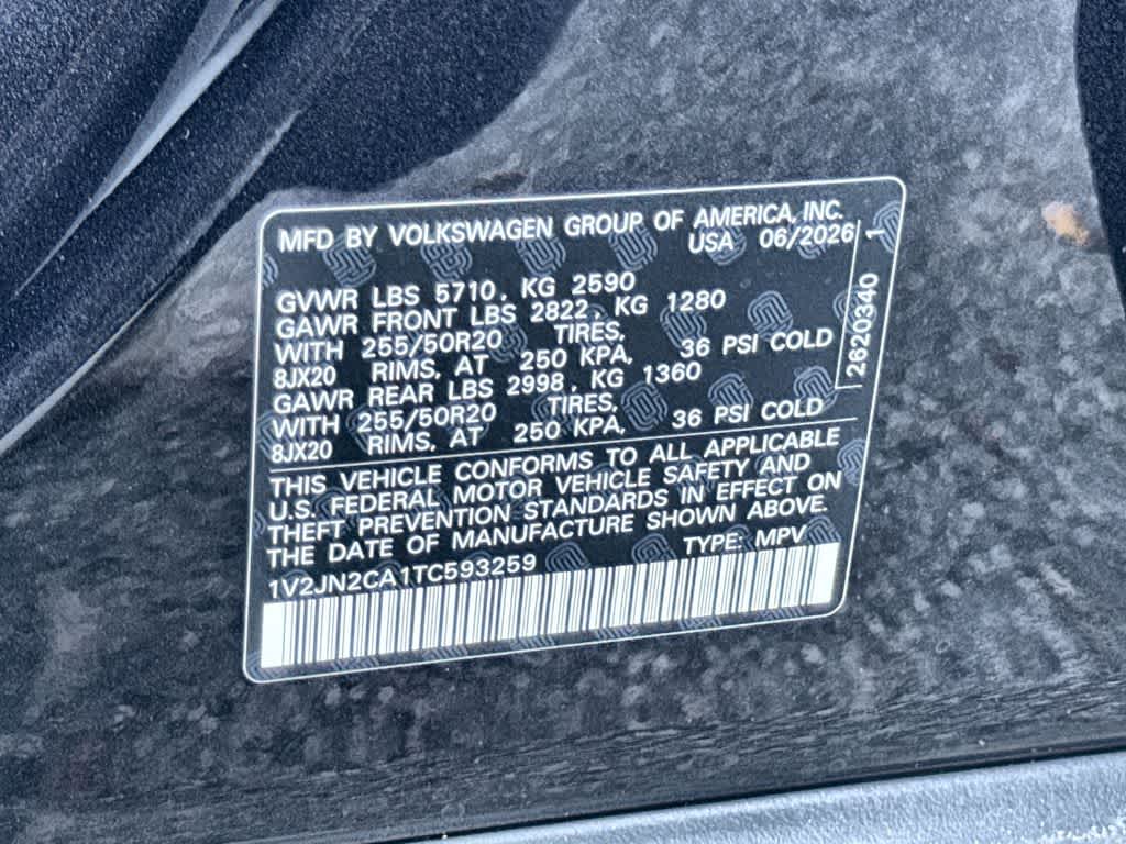 2026 Volkswagen Atlas 2.0T SE w/Technology