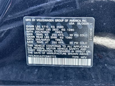 2026 Volkswagen Atlas 2.0T SE w/Technology