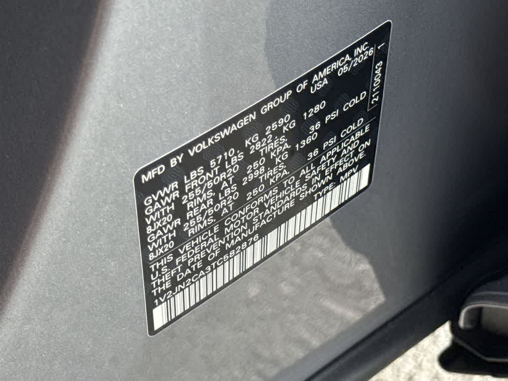 2026 Volkswagen Atlas 2.0T SE w/Technology