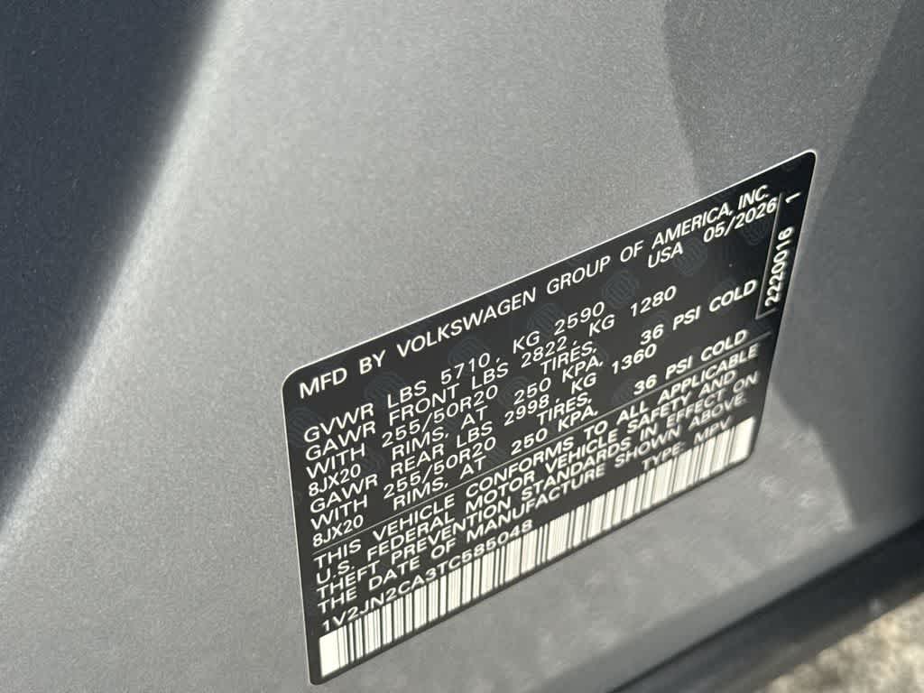 2026 Volkswagen Atlas 2.0T SE w/Technology