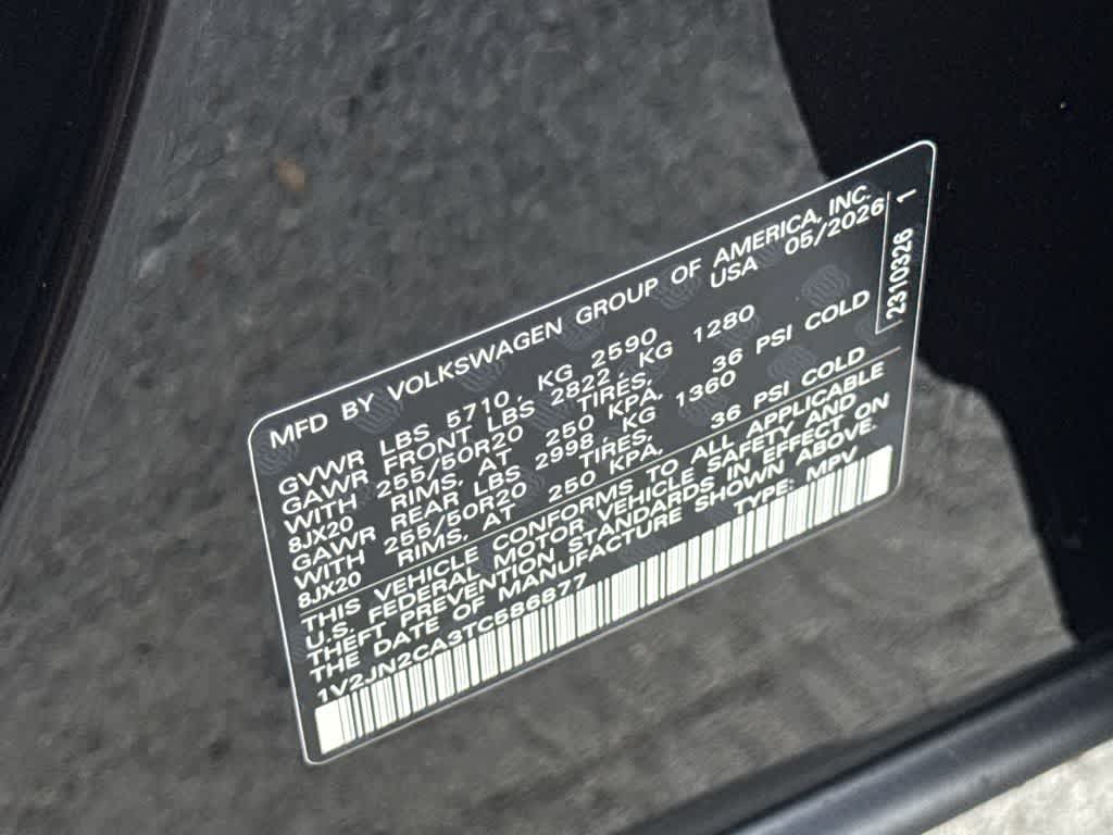 2026 Volkswagen Atlas 2.0T SE w/Technology