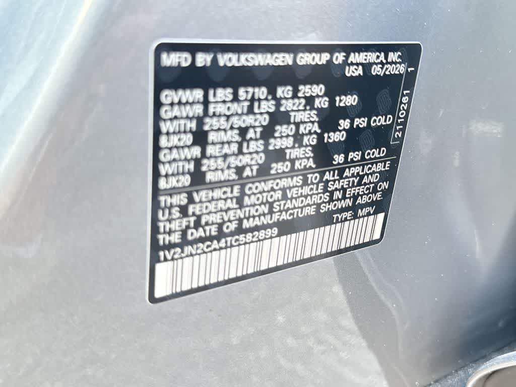 2026 Volkswagen Atlas 2.0T SE w/Technology