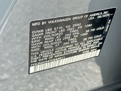 2026 Volkswagen Atlas 2.0T SE w/Technology