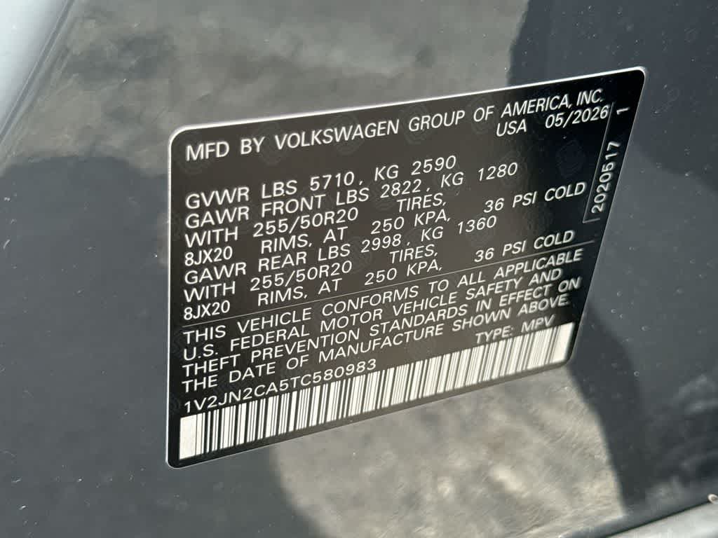 2026 Volkswagen Atlas 2.0T SE w/Technology