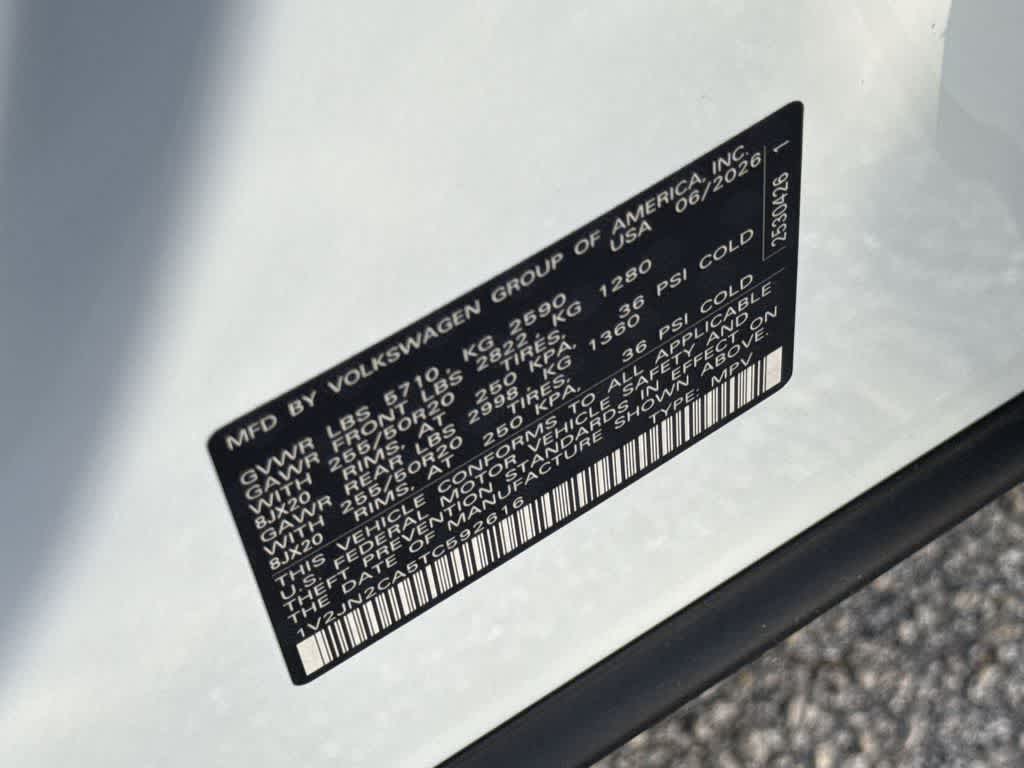 2026 Volkswagen Atlas 2.0T SE w/Technology