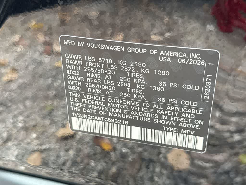 2026 Volkswagen Atlas 2.0T SE w/Technology