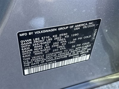 2026 Volkswagen Atlas 2.0T SE w/Technology
