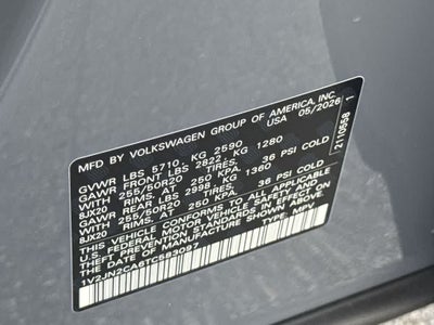 2026 Volkswagen Atlas 2.0T SE w/Technology