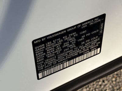 2026 Volkswagen Atlas 2.0T SE w/Technology