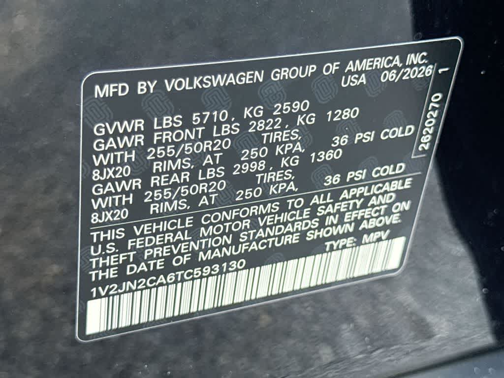 2026 Volkswagen Atlas 2.0T SE w/Technology