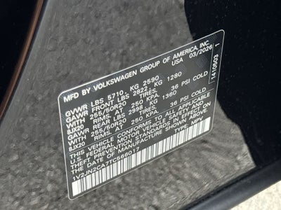 2026 Volkswagen Atlas 2.0T SE w/Technology