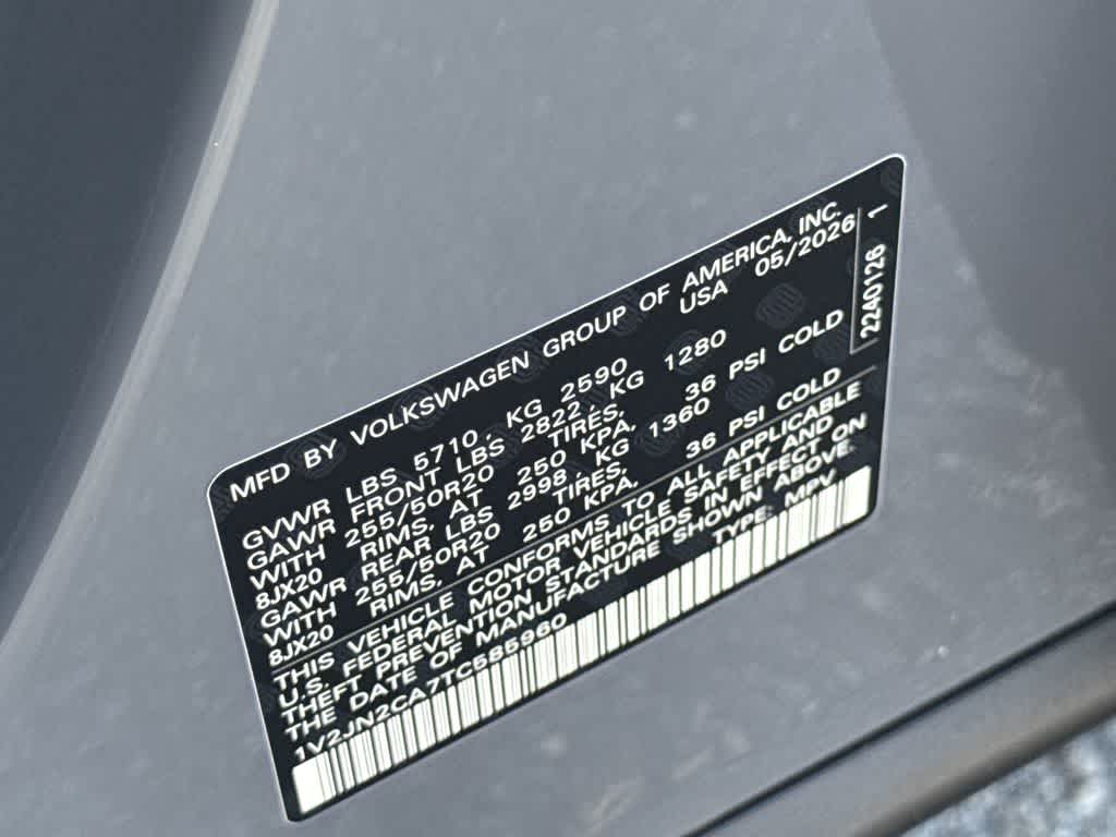 2026 Volkswagen Atlas 2.0T SE w/Technology