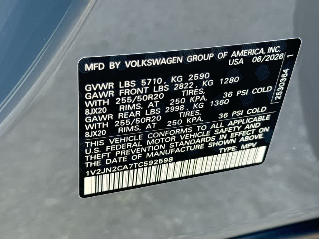 2026 Volkswagen Atlas 2.0T SE w/Technology