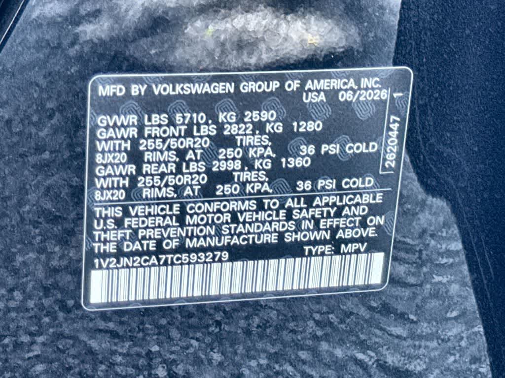 2026 Volkswagen Atlas 2.0T SE w/Technology