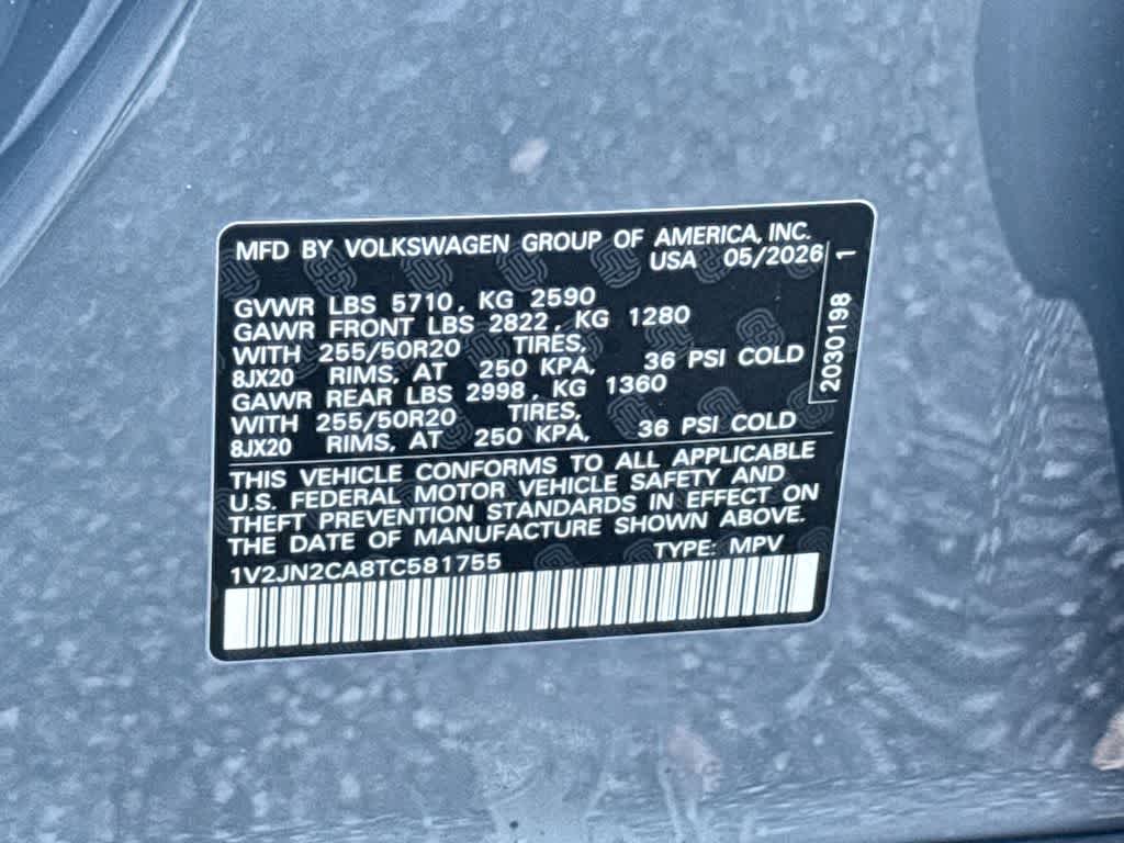 2026 Volkswagen Atlas 2.0T SE w/Technology