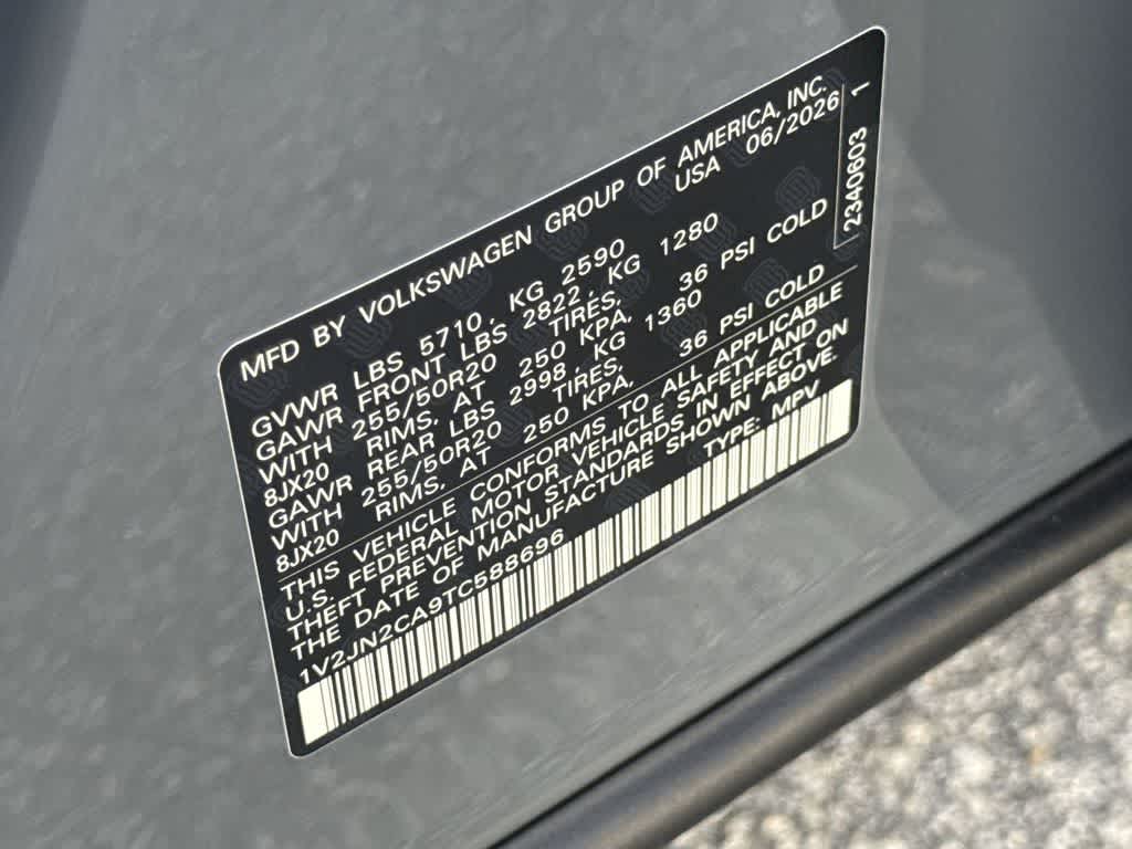 2026 Volkswagen Atlas 2.0T SE w/Technology