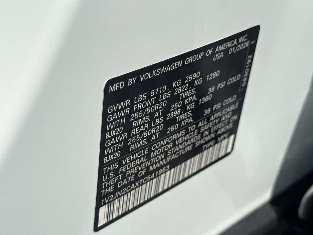 2026 Volkswagen Atlas 2.0T SE w/Technology