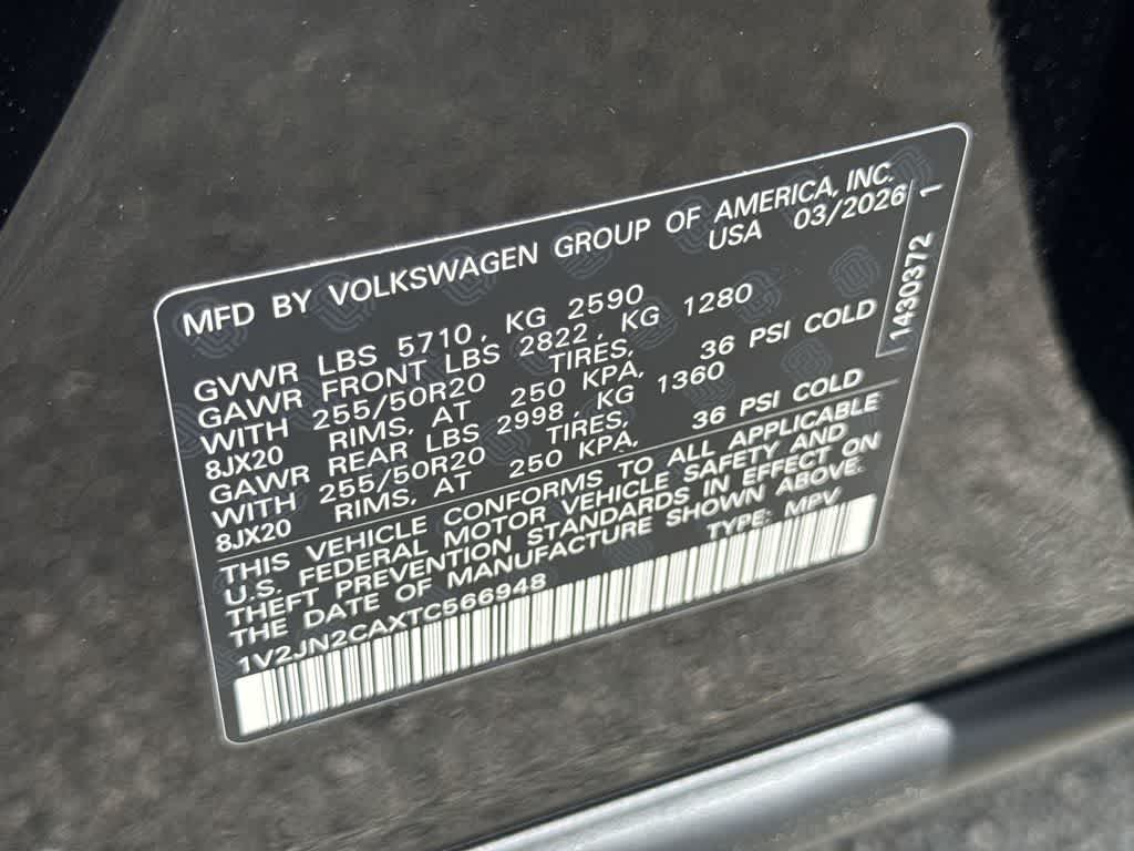 2026 Volkswagen Atlas 2.0T SE w/Technology