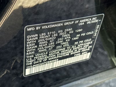 2026 Volkswagen Atlas 2.0T SE w/Technology