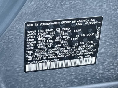 2027 Volkswagen Atlas SE w/Technology