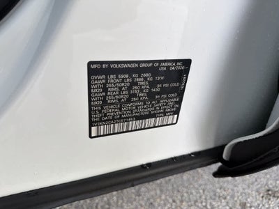 2026 Volkswagen Atlas 2.0T SE w/Technology