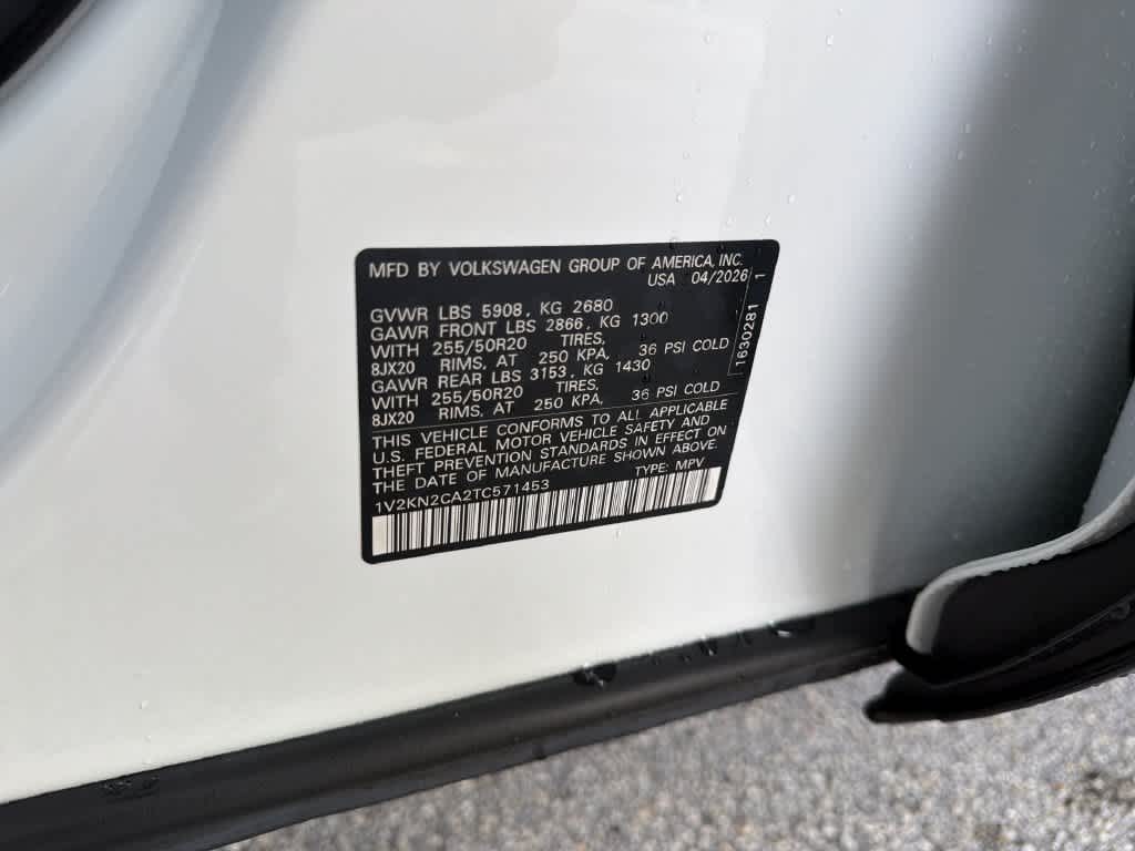 2026 Volkswagen Atlas 2.0T SE w/Technology