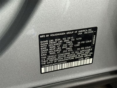 2026 Volkswagen Atlas Cross Sport 2.0T SE w/Technology