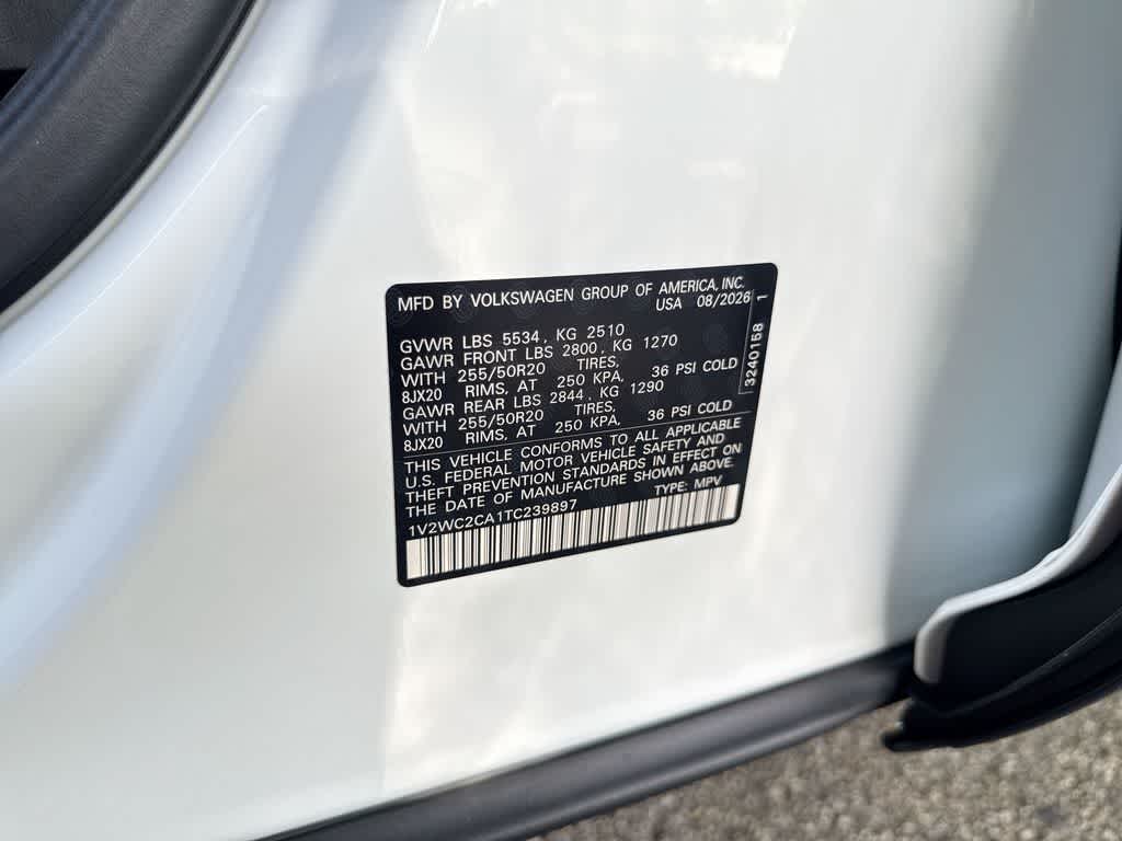 2026 Volkswagen Atlas Cross Sport 2.0T SE w/Technology