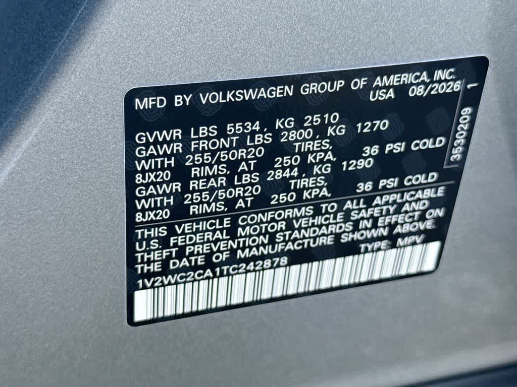 2026 Volkswagen Atlas Cross Sport 2.0T SE w/Technology