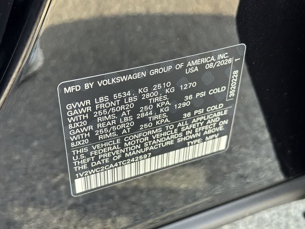 2026 Volkswagen Atlas Cross Sport 2.0T SE w/Technology