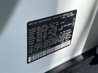 2026 Volkswagen Atlas Cross Sport 2.0T SE w/Technology